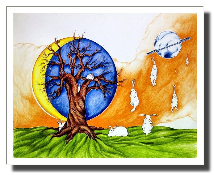 Flying Buns - Print