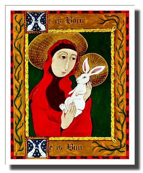 He is Born, He is Bun - Print
